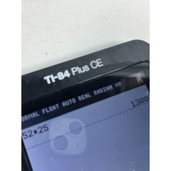 Texas Instruments TI-84 Plus CE Graphing Calculator Tested WITH Case Cable Blue - Picture 4 of 5